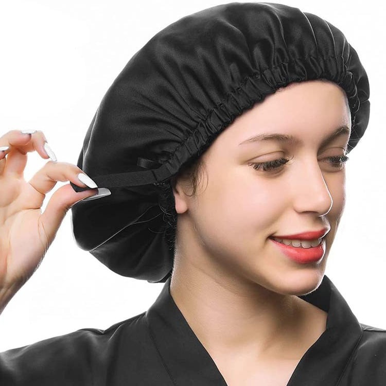 Double Layer Shower Cap Silk - Image 4