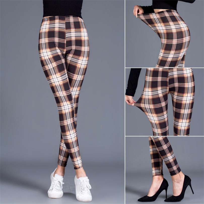 Plaid Leggings 3