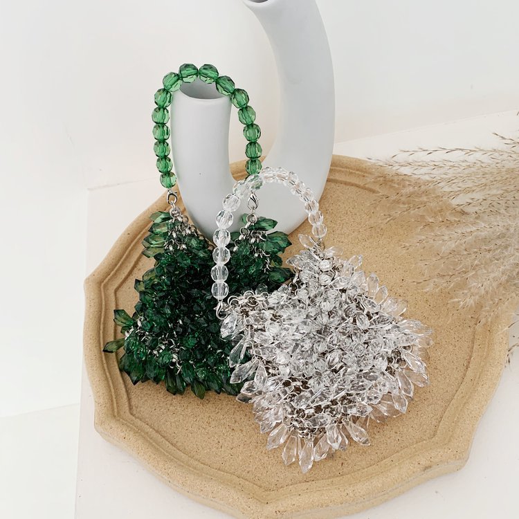 Sweet Fashion Beaded Clutch - Image 1