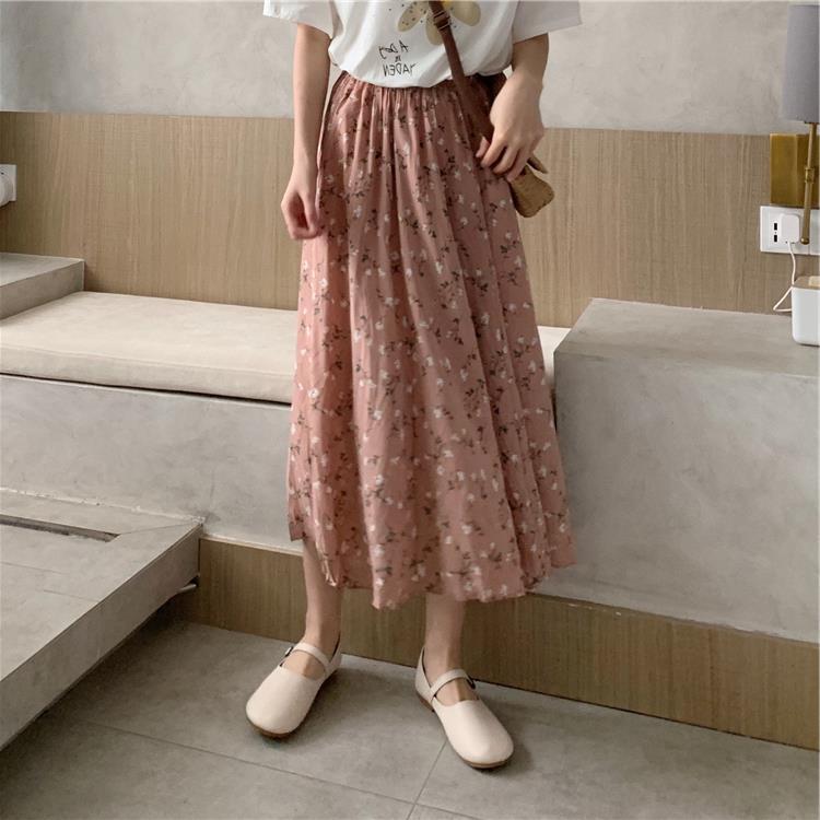 Chiffon Floral Skirt Image 1