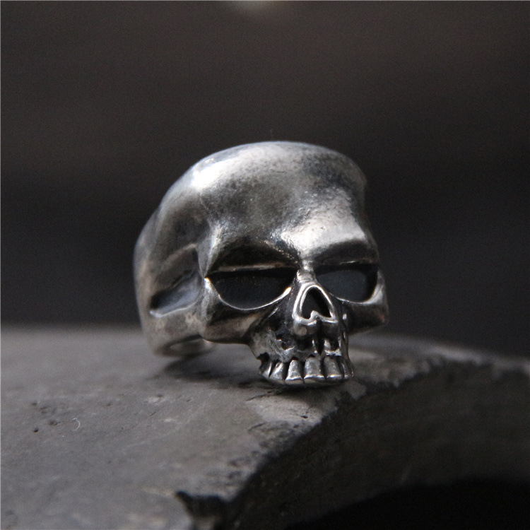 Silver Skull Ring Image 1