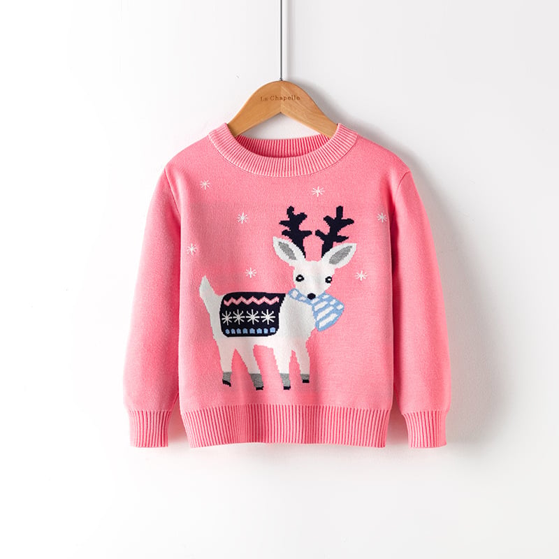 Close-up of Snowman Sweater