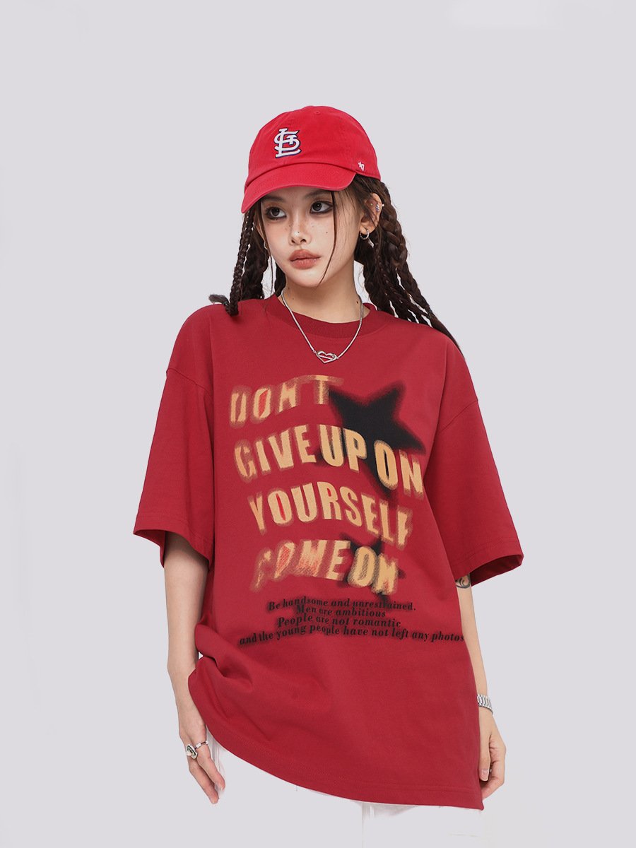 Men's Fashion Round Neck Cotton T-shirt
