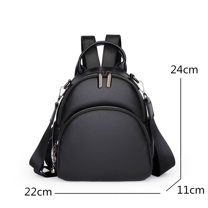 Leather Female Head Layer Cowhide Bag