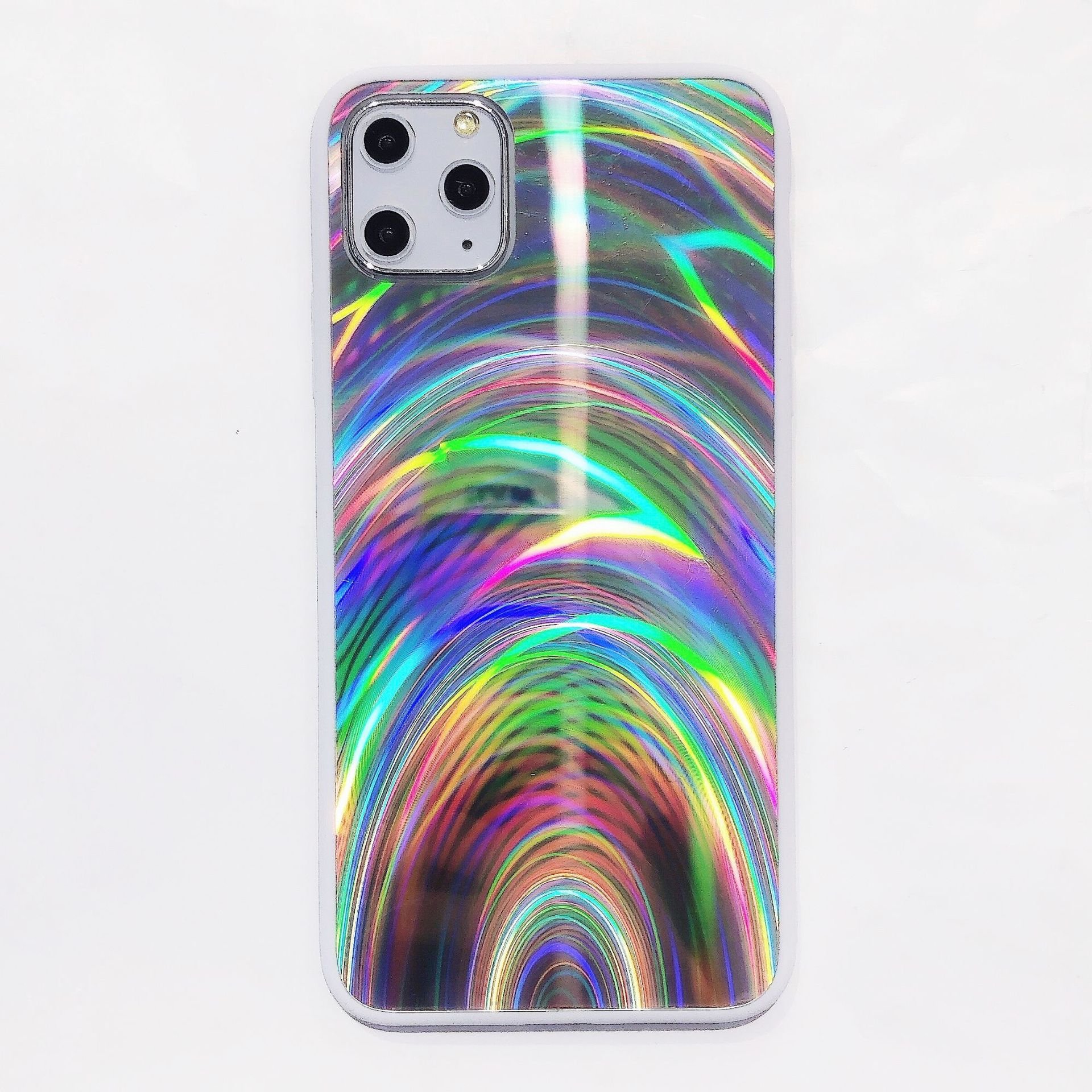 Rainbow Pattern Jelly Shell 2