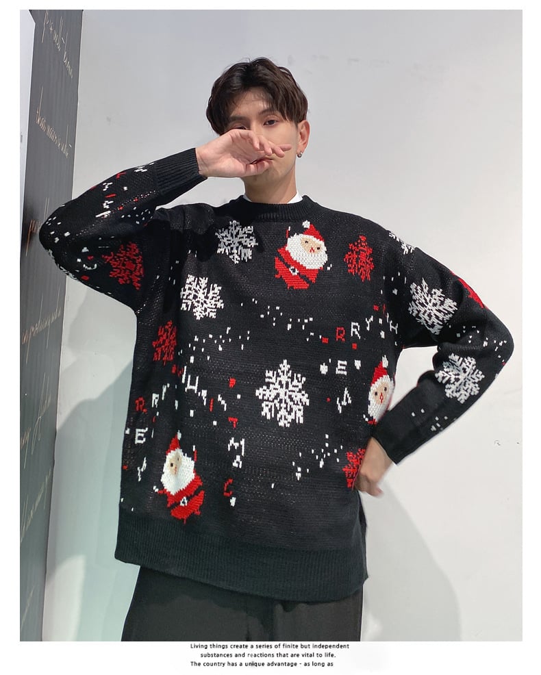 Couple Outfit Santa Claus Sweater 14