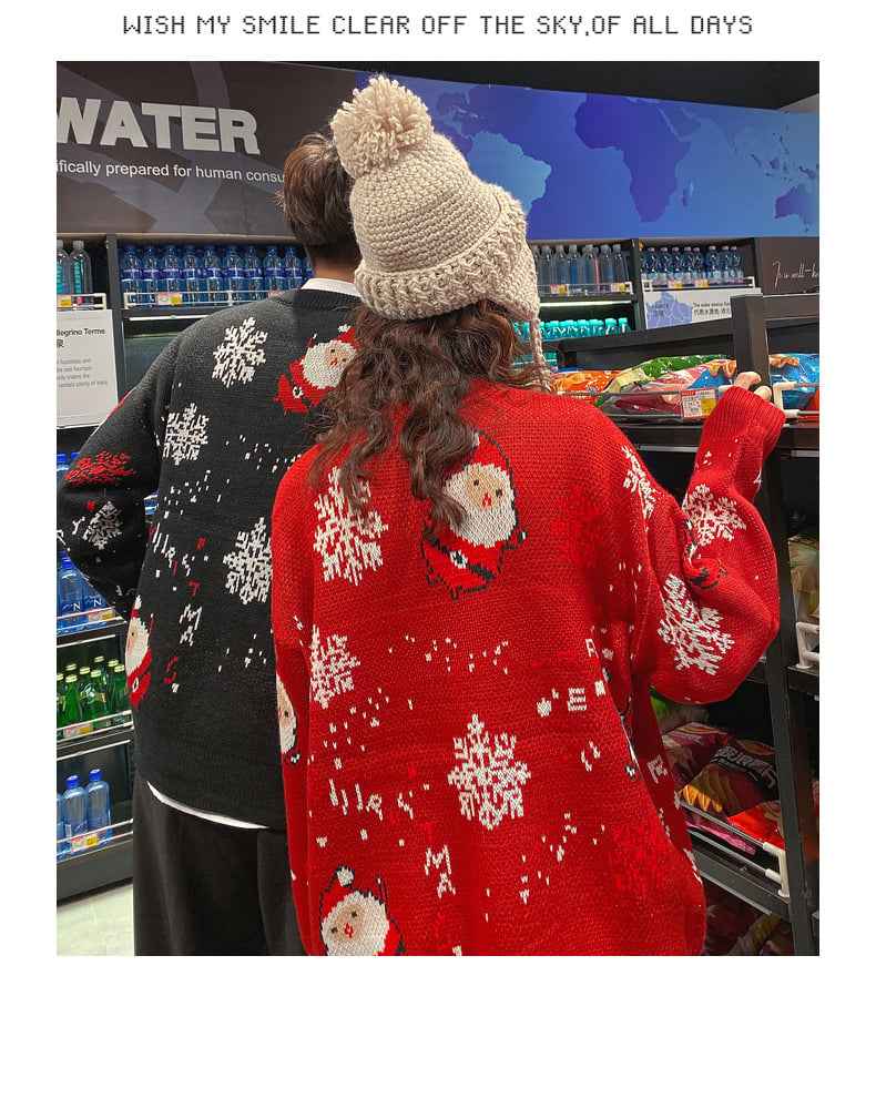 Couple Outfit Santa Claus Sweater 6