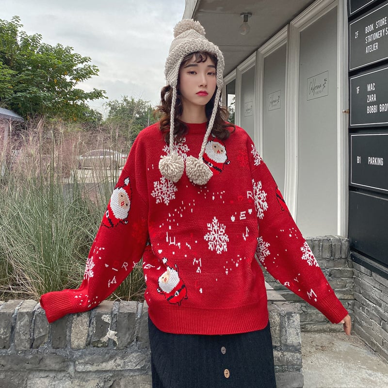 Couple Outfit Santa Claus Sweater 18