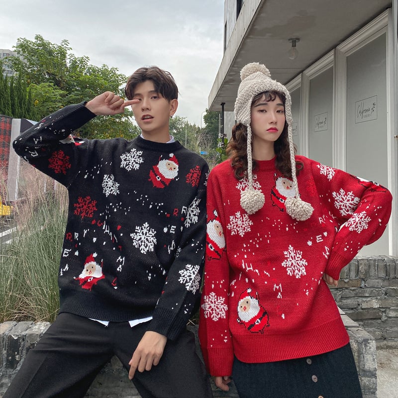 Couple Outfit Santa Claus Sweater 20