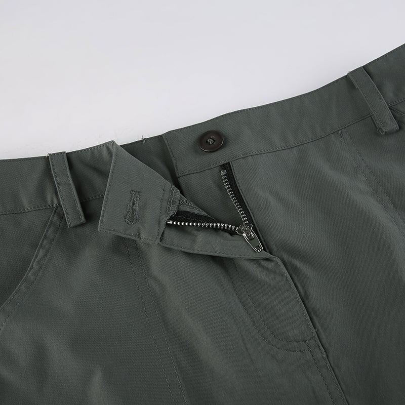 European and American Street Retro Split Skirt View 9