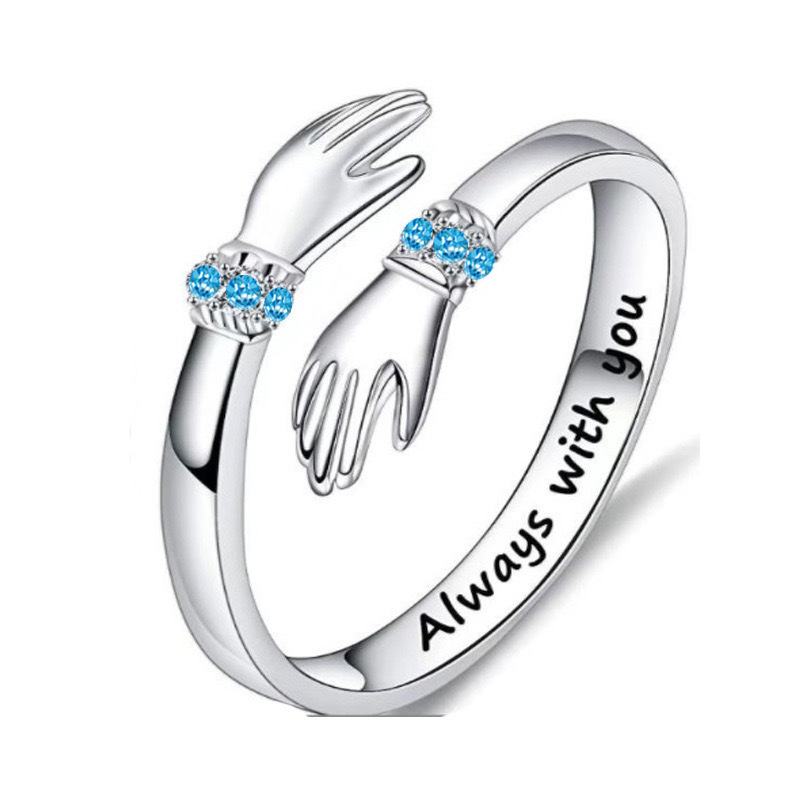 Hug Diamond-studded Ring - Image 5