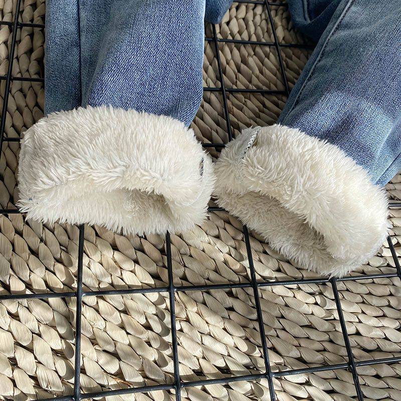 Thick Lambskin Jeans Image 2