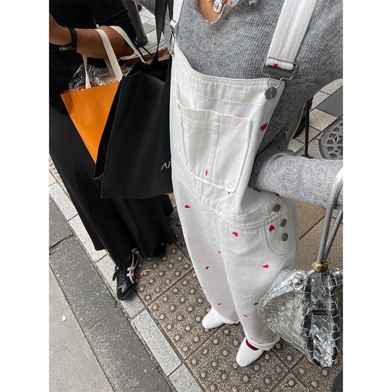 Retro Loose Straight Casual Wide-leg Trousers Image 6