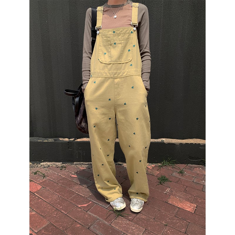 Retro Loose Straight Casual Wide-leg Trousers Image 5