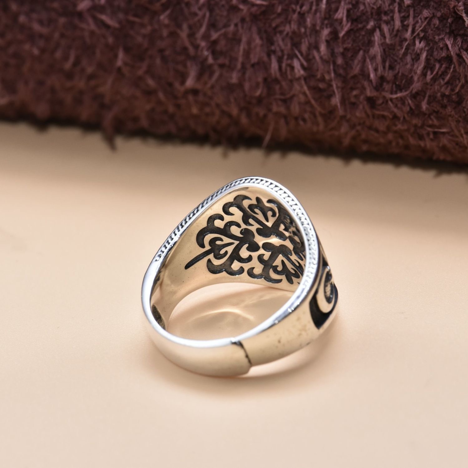 Retro Double Knife Ring 3