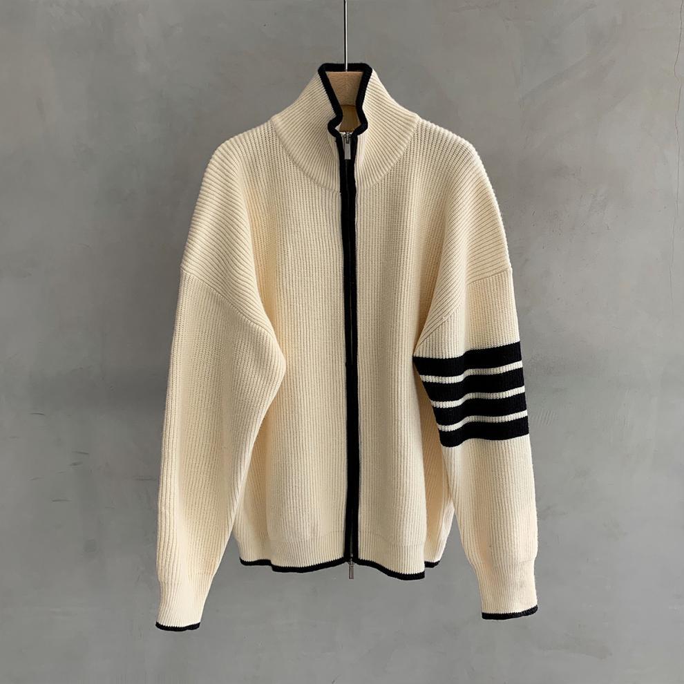 Lightly Mature Turtleneck Cardigan Image 2