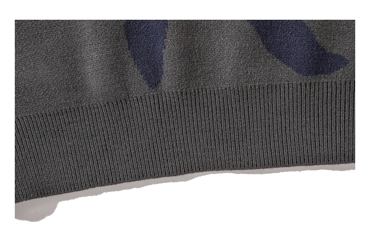 Japanese Vintage Whale Round Neck Sweater - Image 8