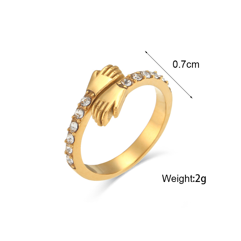 Amaryllis Gold Ring Image 1