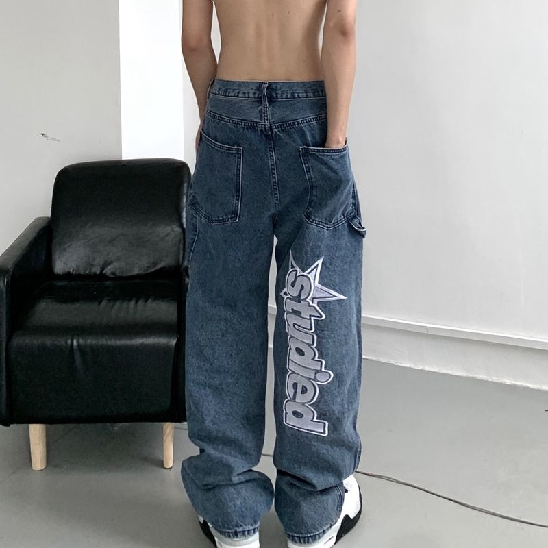 Comfortable Loose-fitting Jeans