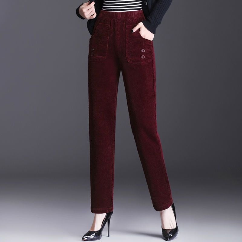 Polyester Straight-leg Pants - Image 4
