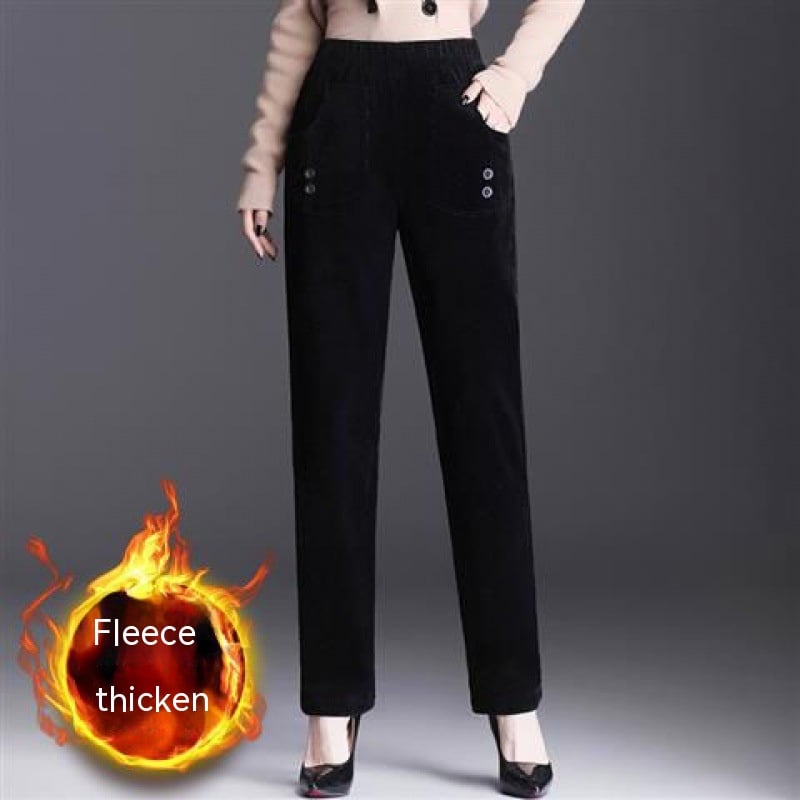 Polyester Straight-leg Pants - Image 3