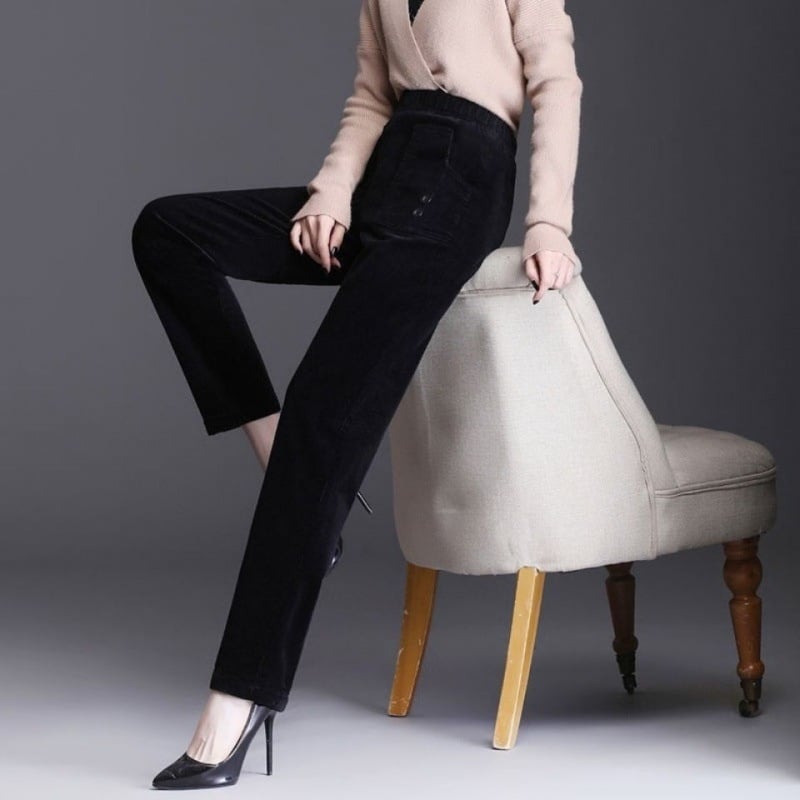Polyester Straight-leg Pants - Image 8