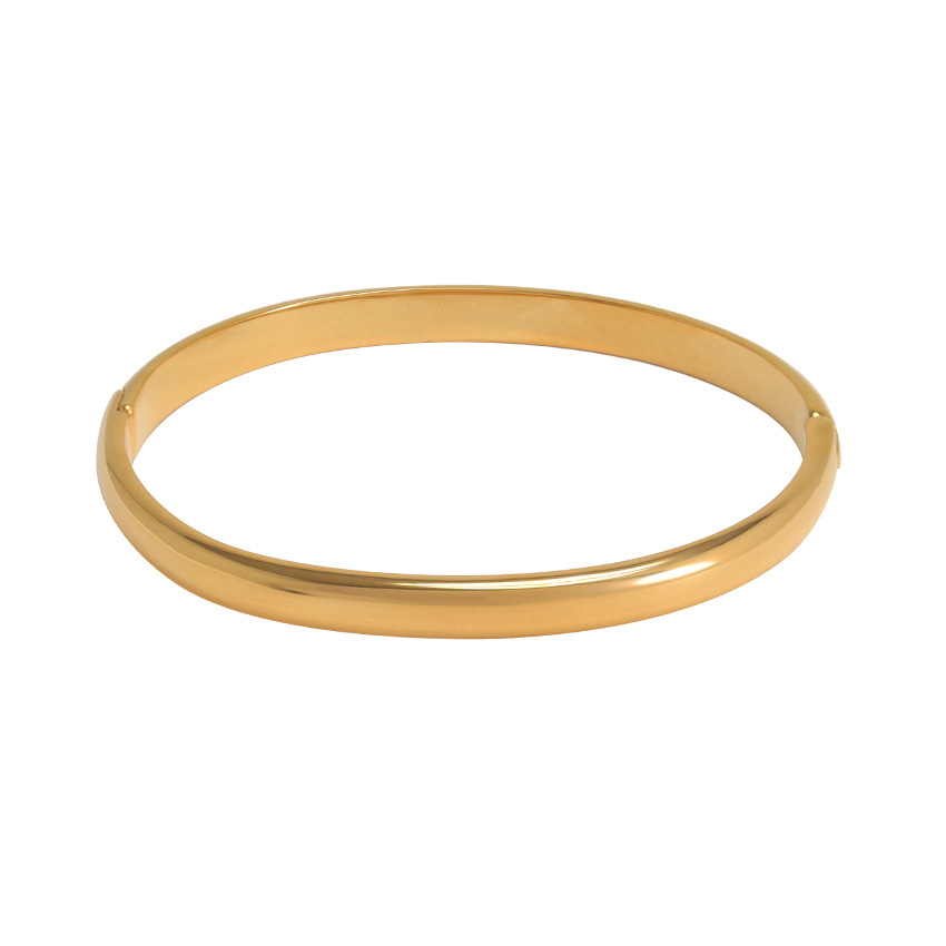 Gold Buckle Stainless Steel Bracelet 3