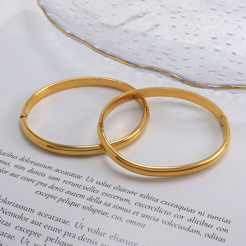 Gold Buckle Stainless Steel Bracelet 5