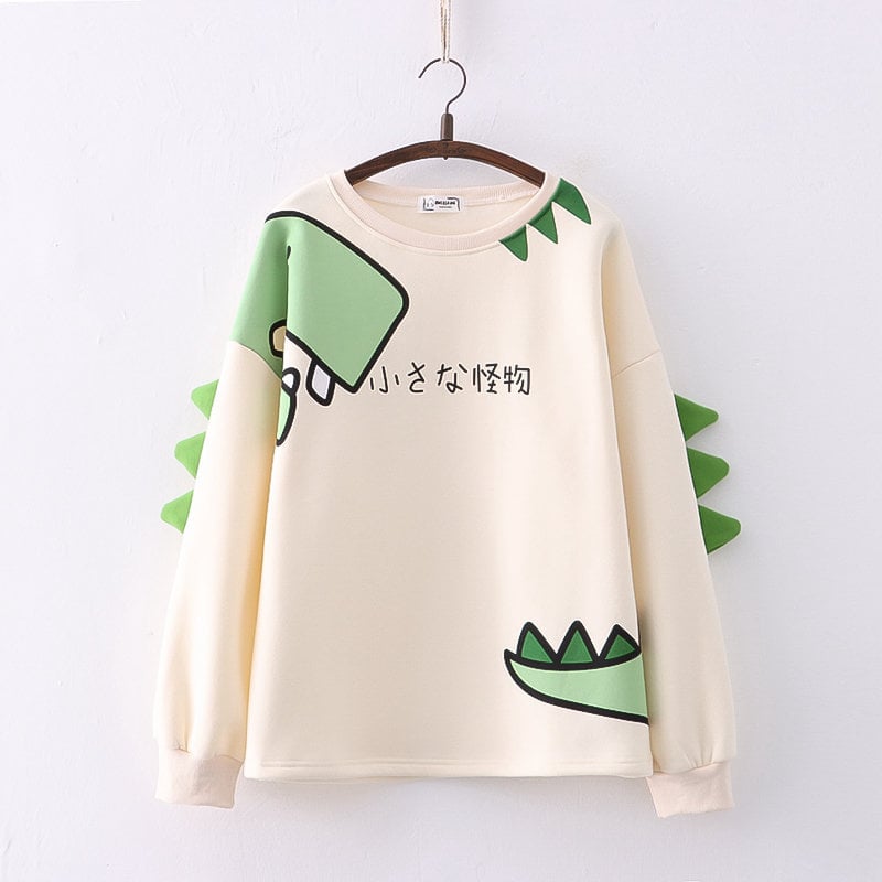 Fleece-lined Pullover Sweatshirt 7