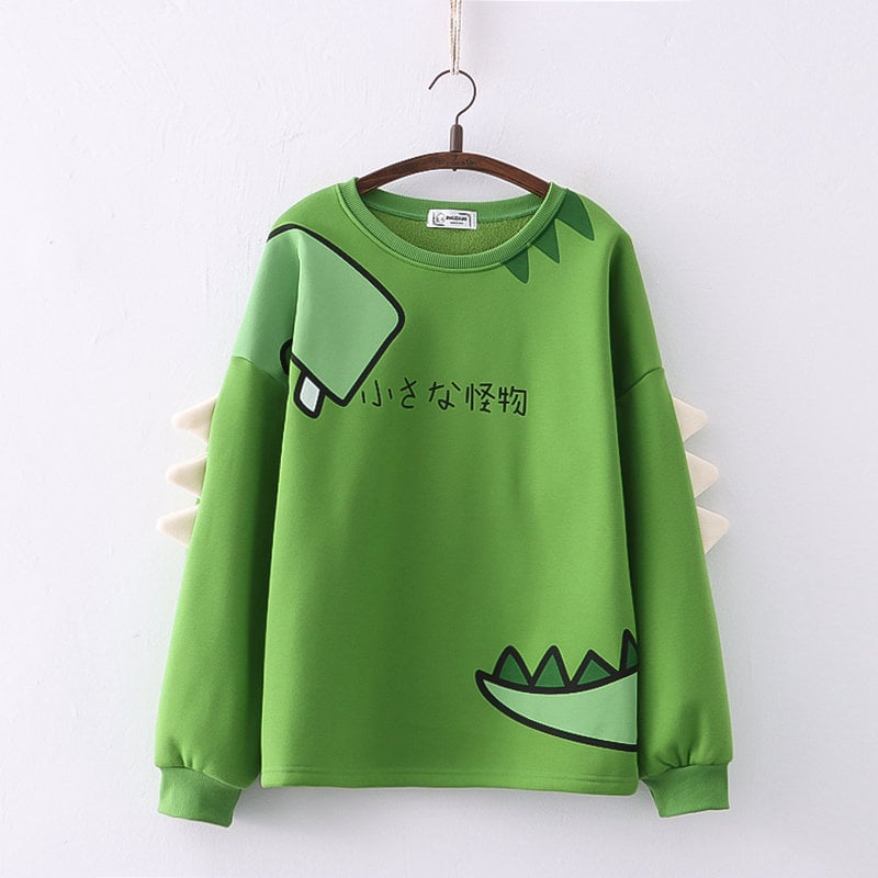 Fleece-lined Pullover Sweatshirt 6