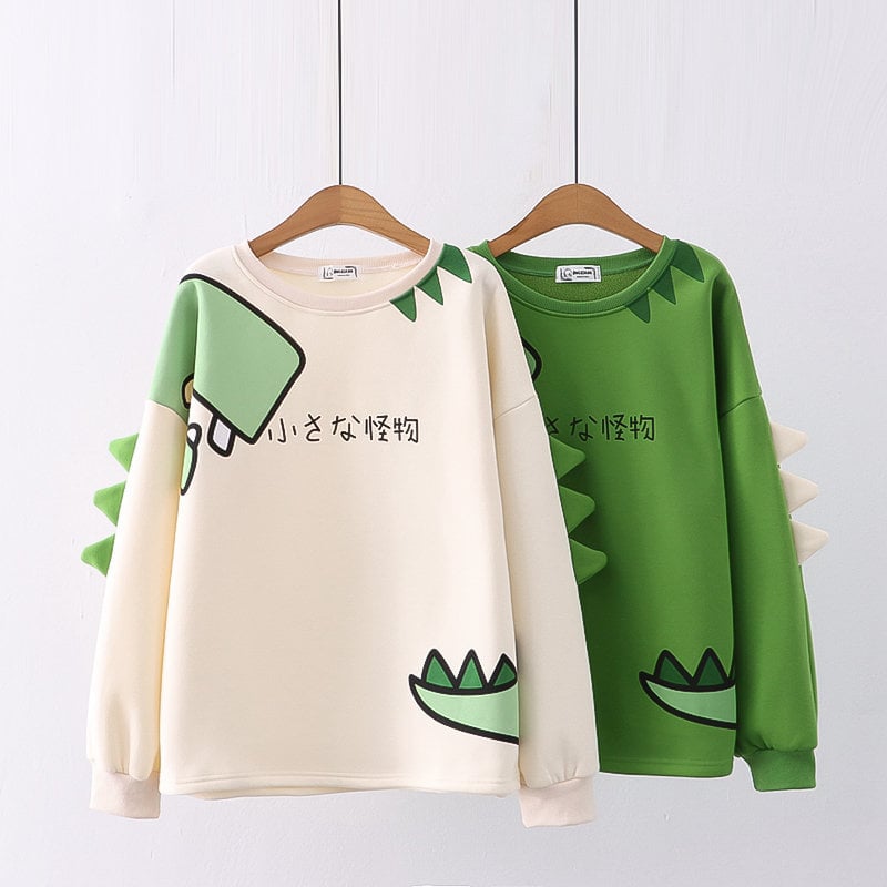 Fleece-lined Pullover Sweatshirt 10