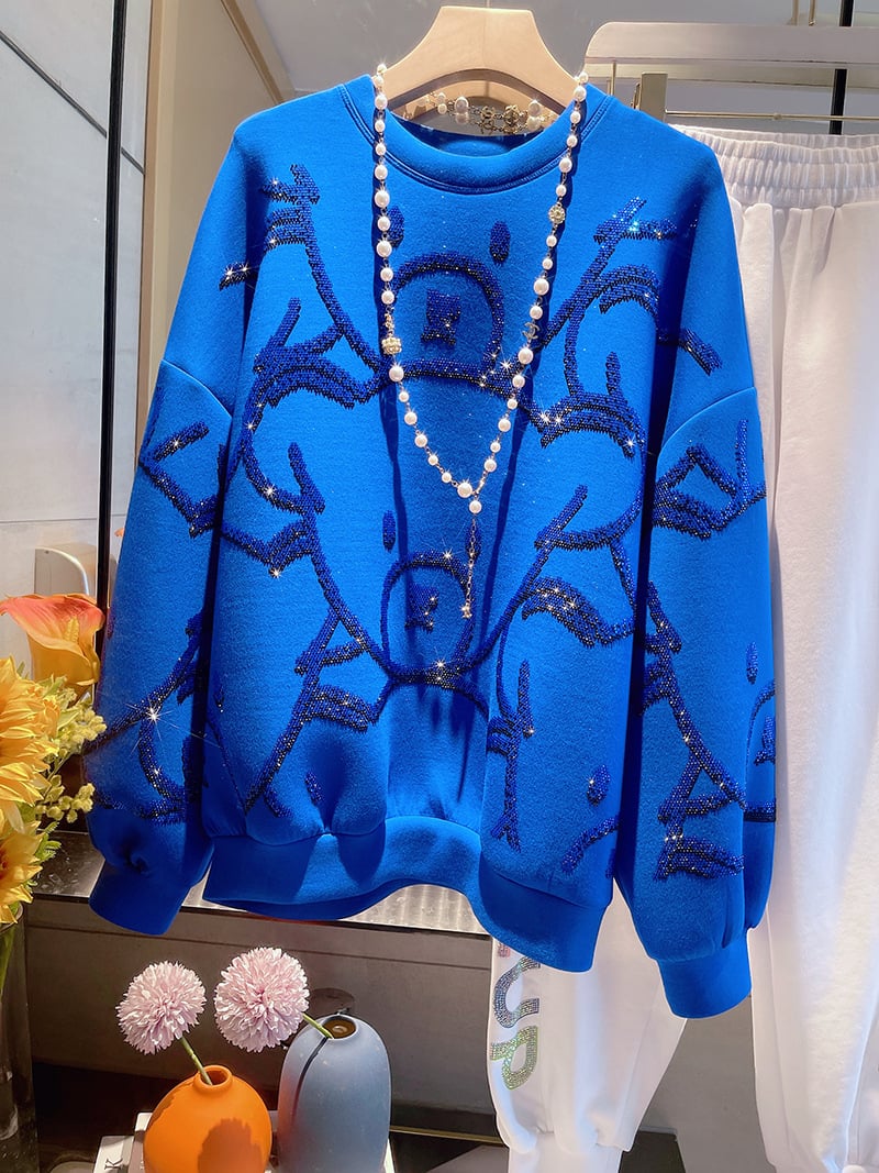 Women's Pullover in Blue
