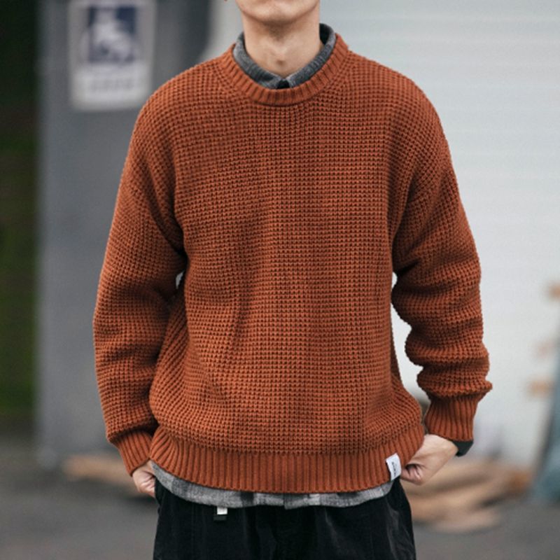 Men's Heavy Knit Sweater - Image 5