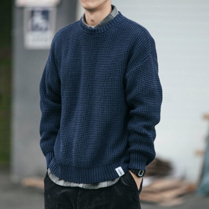 Men's Heavy Knit Sweater - Image 1