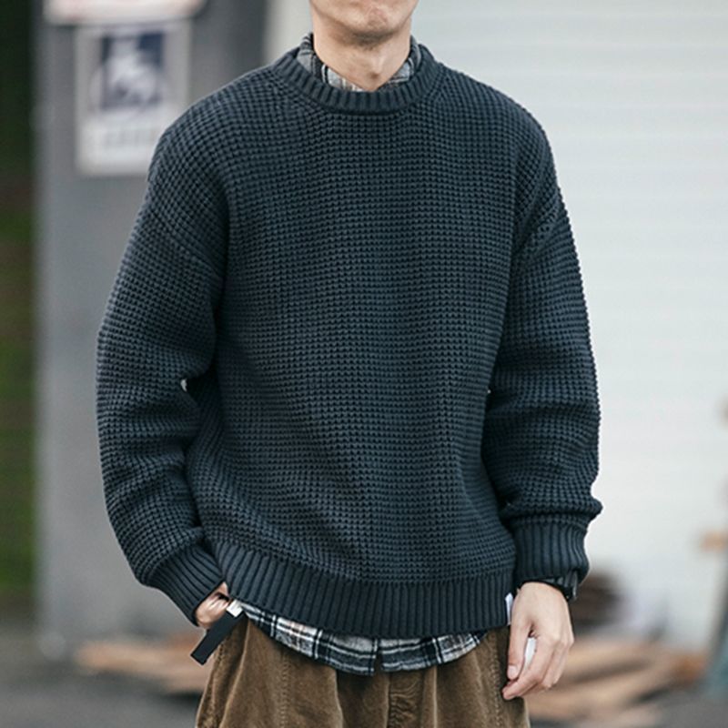 Men's Heavy Knit Sweater - Image 3