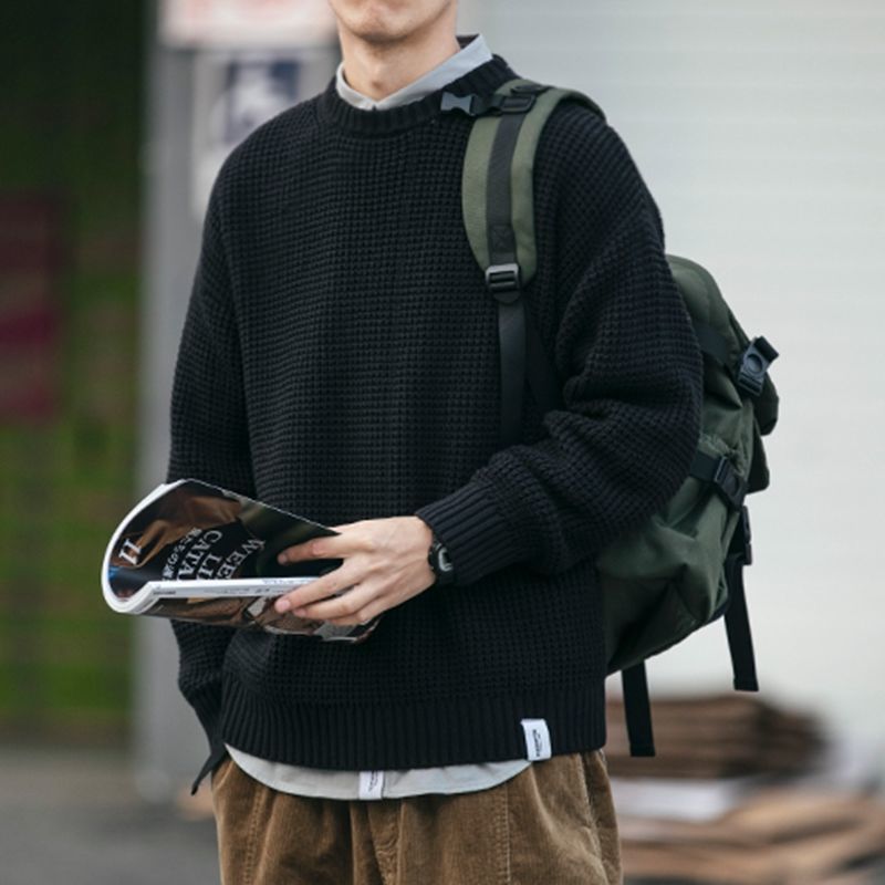 Men's Heavy Knit Sweater - Image 2