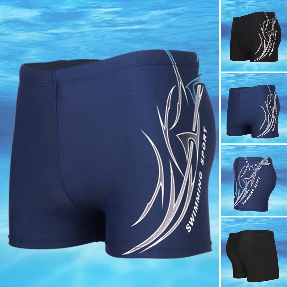 Men's Boxer Swimming Shorts in Action