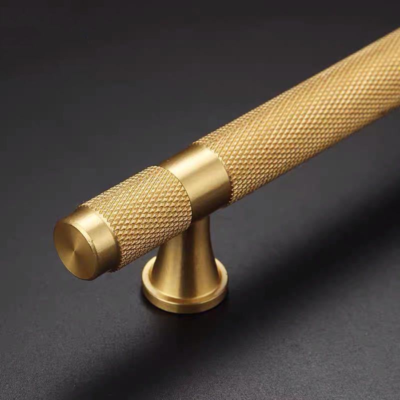 Coppersmith's Modern Minimalist Brass Cabinet Door Handle 5