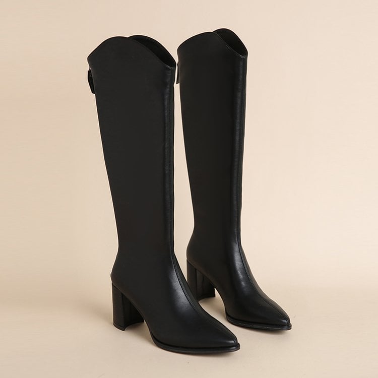 Chunky Heel Boot Image 4
