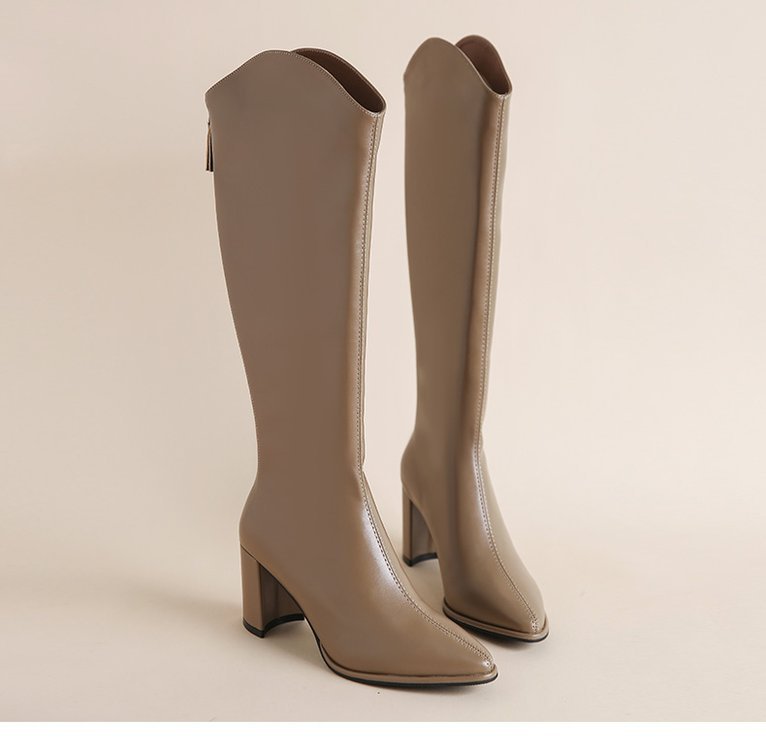 Chunky Heel Boot Image 8