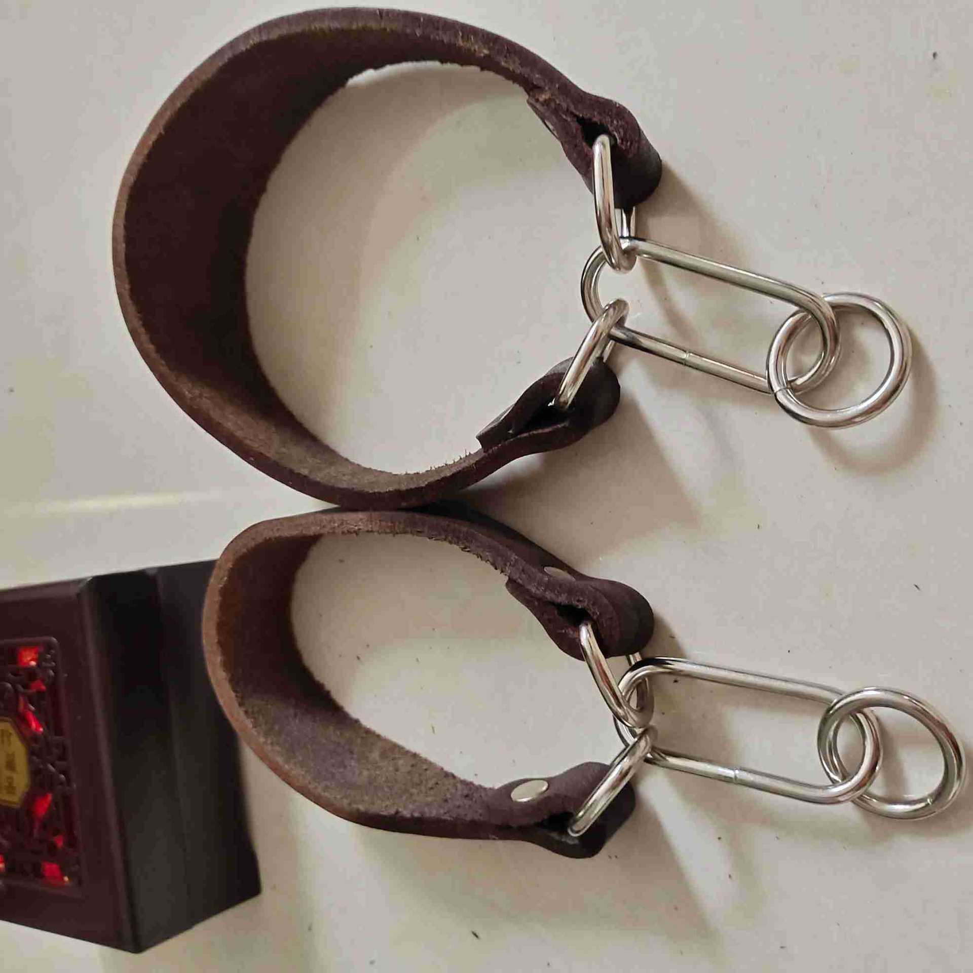 Widened Greyhound Leather Collar Image 3