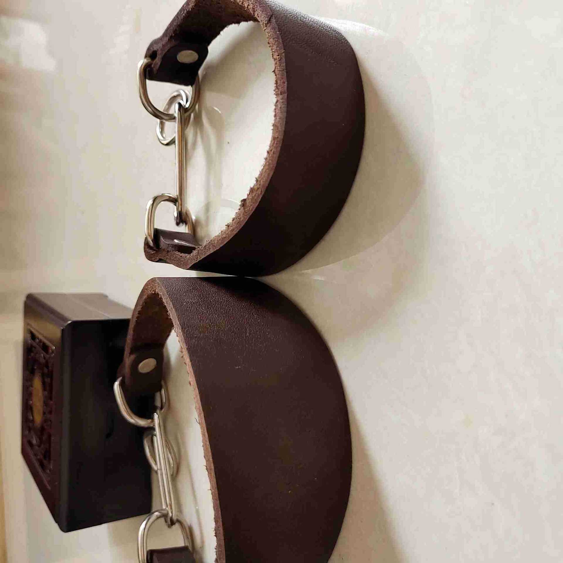 Widened Greyhound Leather Collar Image 5