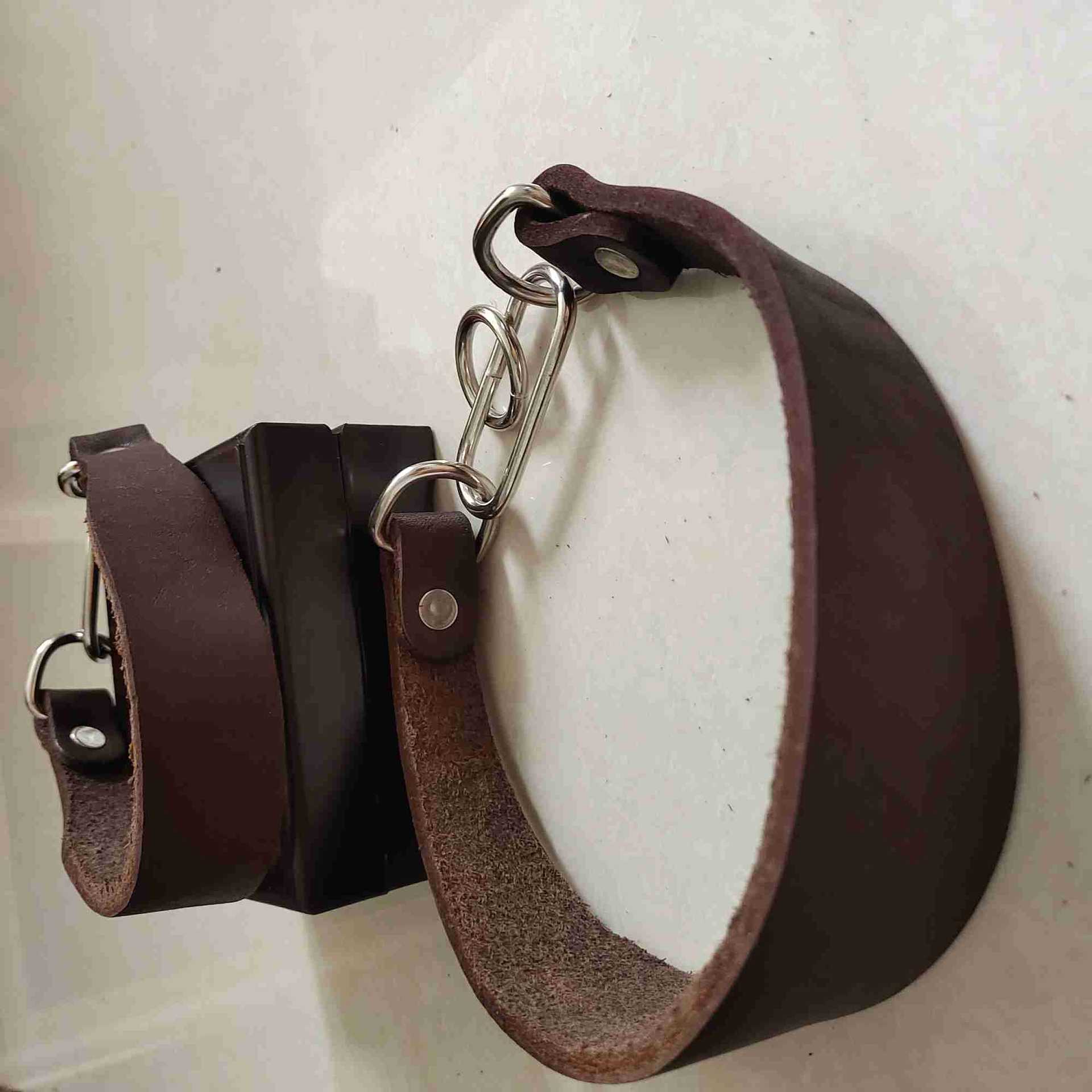 Widened Greyhound Leather Collar Image 1