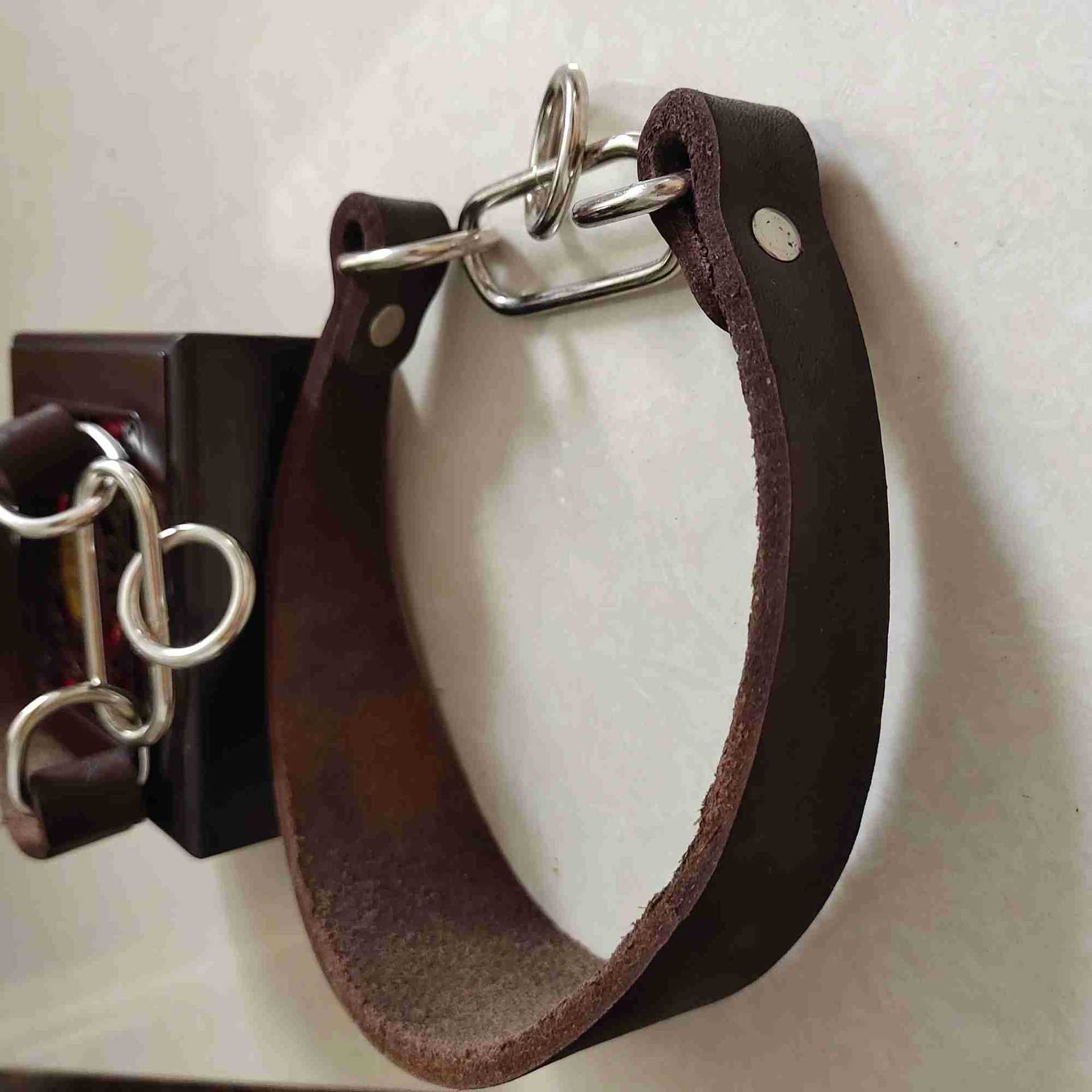 Widened Greyhound Leather Collar Image 4