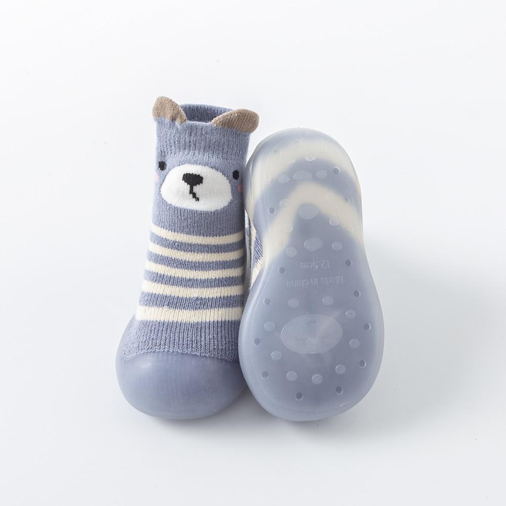 Children's Baby Toddler Mid-tube High-top Socks Floor Shoes
