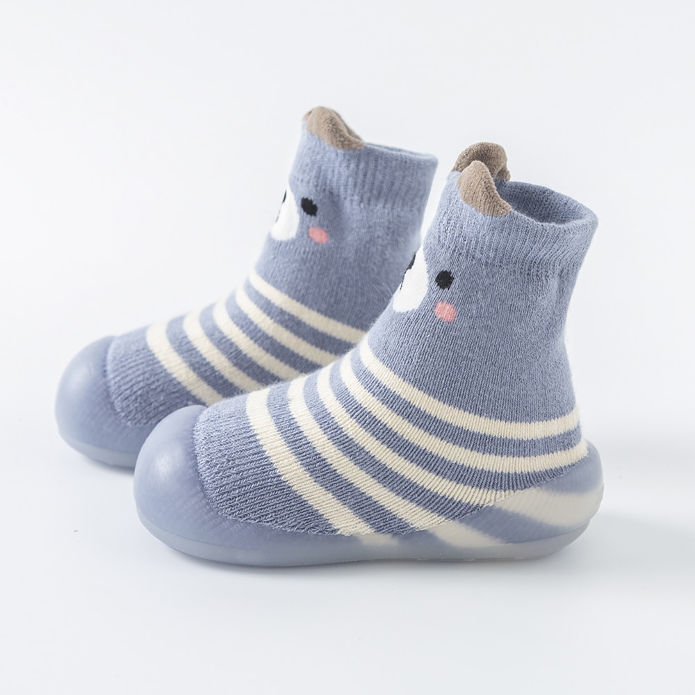 Children's Baby Toddler Mid-tube High-top Socks Floor Shoes