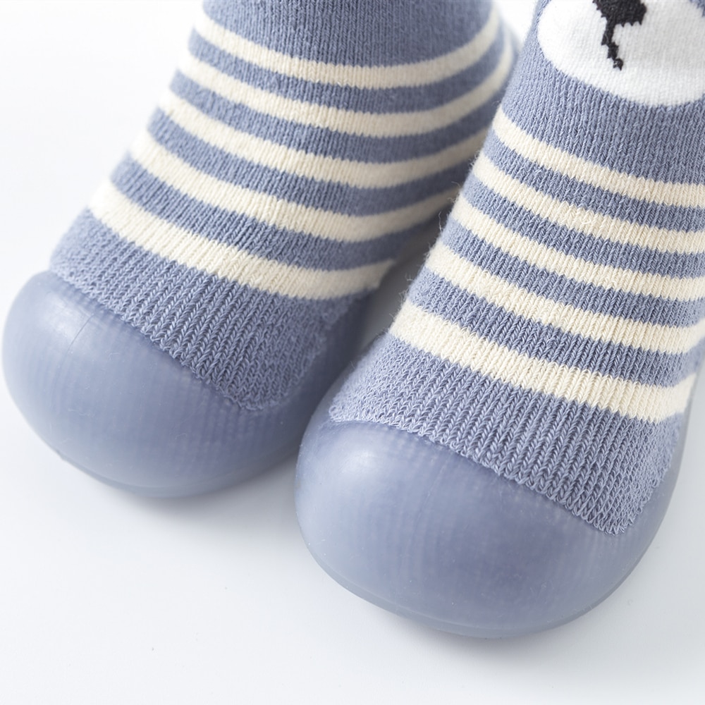 Children's Baby Toddler Mid-tube High-top Socks Floor Shoes