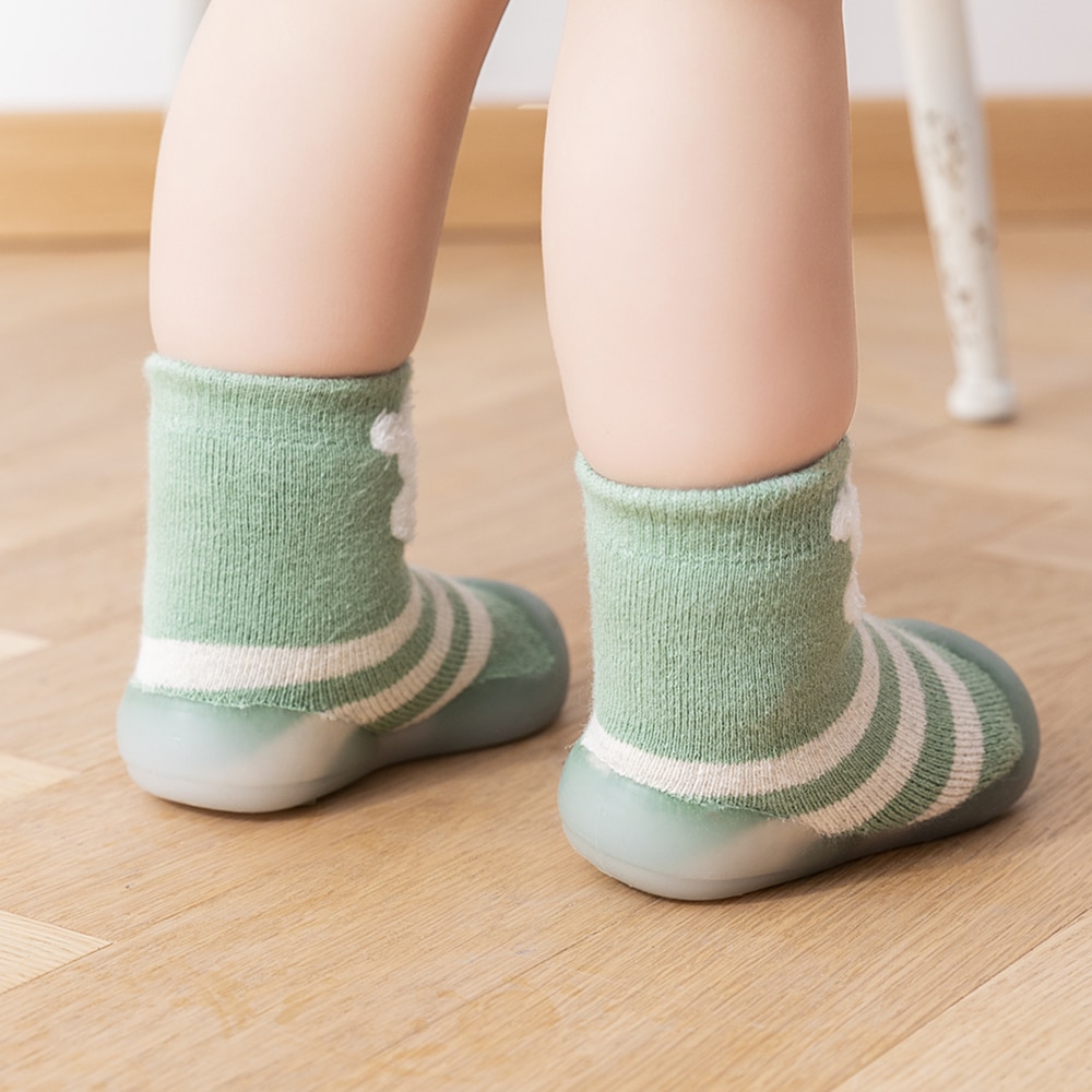 Children's Baby Toddler Mid-tube High-top Socks Floor Shoes