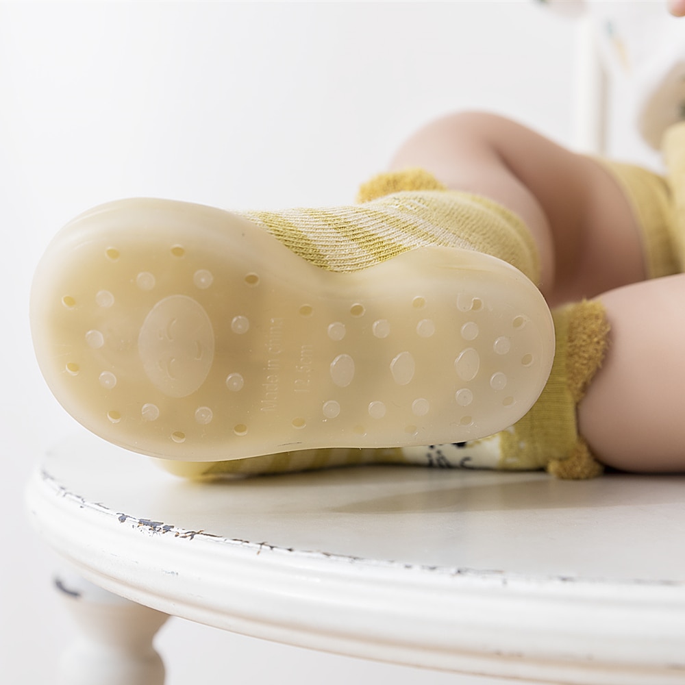 Children's Baby Toddler Mid-tube High-top Socks Floor Shoes