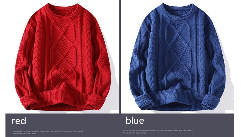 Men's Pullover Knitwear Sweater Image 4
